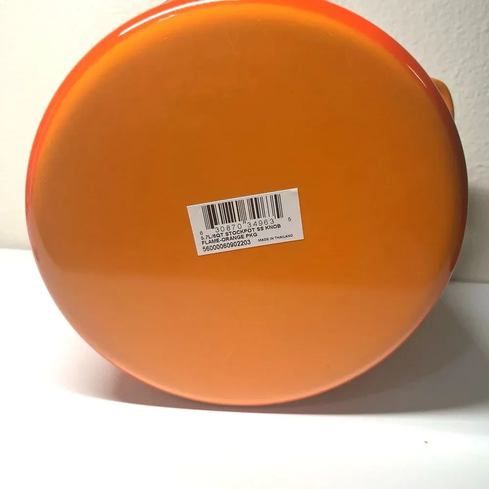 Le Creuset 6-Qt Enamel on Steel Stockpot Flame – Enamel Wear – Read
